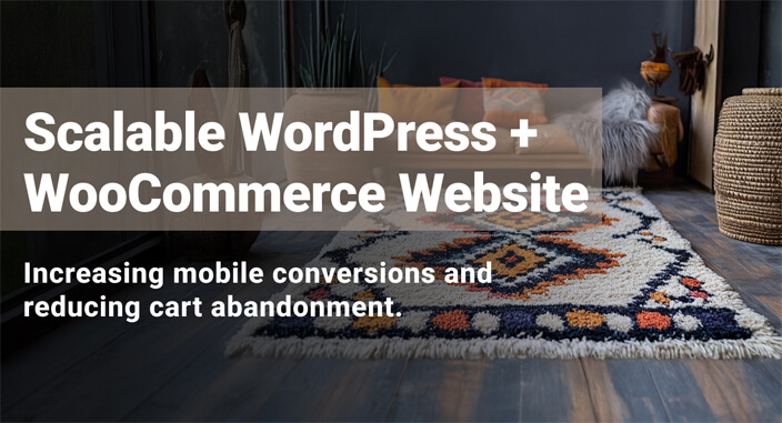 A WordPress + WooCommerce Website Driving 25% Higher Mobile Conversions