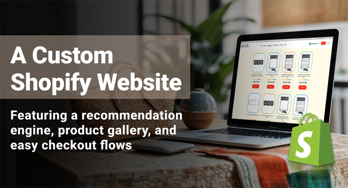 A Shopify eCommerce Website for a Fan Cooling Accessory Manufacturer