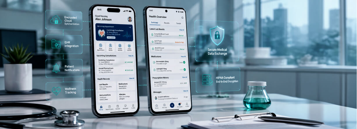 Healthcare Patient App (iOS & Android)
