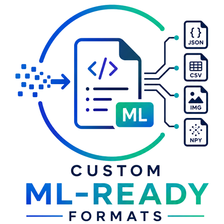 Custom ML-ready formats