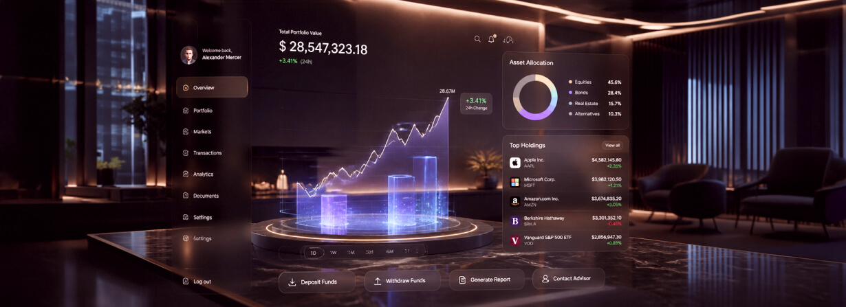 Financial Services Client Portal