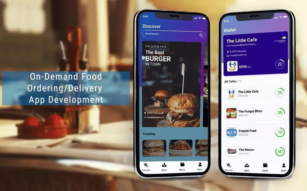 on-demand food delivery app Solutions