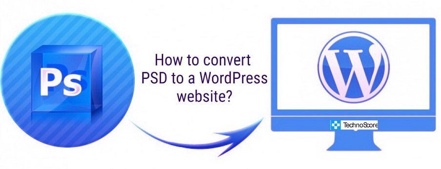 convert psd to wordpress