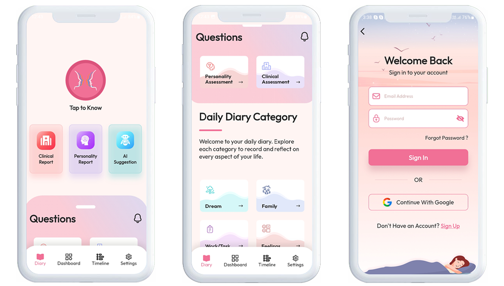 Empowering Mental Well-Being with an AI-Powered Digital Diary