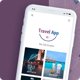 Travel App portfolio